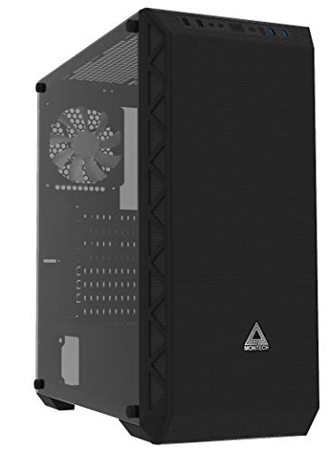 Montech Air900 Mesh-Black/ATX Mid-Tower/High & Max Airflow/Dust- Proof/Computer Gaming Case/EATX,ATX,Micro ATX,Mini ITX/Full Front