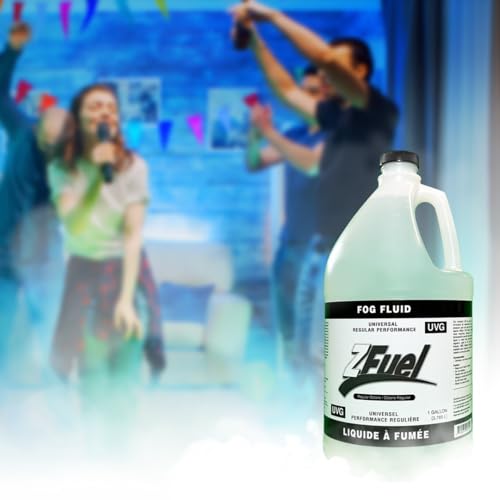 Z Fuel Universal UVG Fog Fluid Juice - 3.78 Litres - Professional Grade For Fog Machine - Perfect For Halloween, Weddings, Party or DJ Effects - High Output & Long Lasting by Antari - Image 4