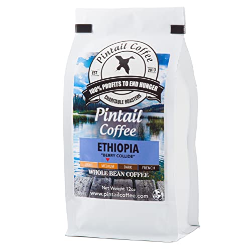 Pintail Coffee - Ethiopian "Berry Collide" Tostado Medio, En grano, bolsa 12oz
