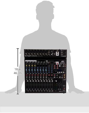 Peavey PV 14 AT Mixer Dimensions