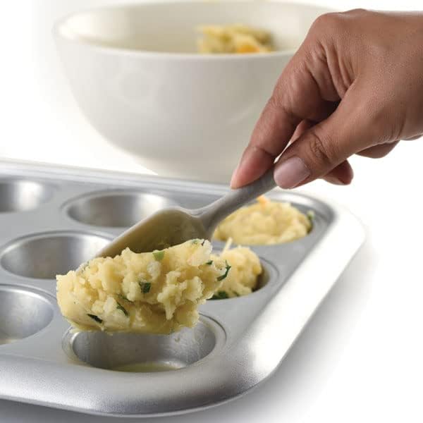 Miniatura 5 de Norpro Mini cuchara de silicona, mármol, 8.25 x 1.88 x .5 pulgadas