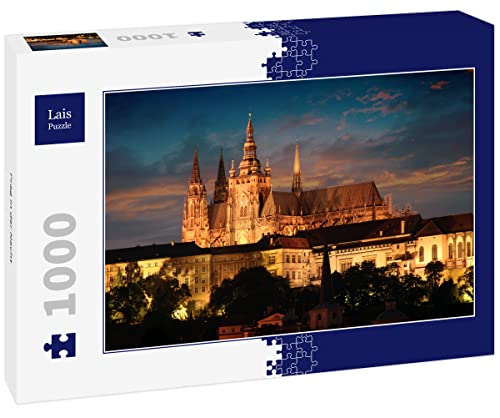 Lais Puzzle Praga di Notte 1000 Pezzi