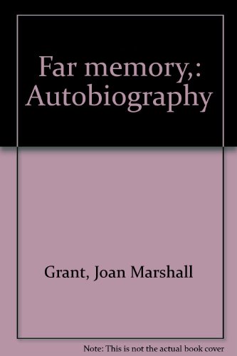 Far Memory: The Autobiography of Joan Grant B0007E40HS Book Cover