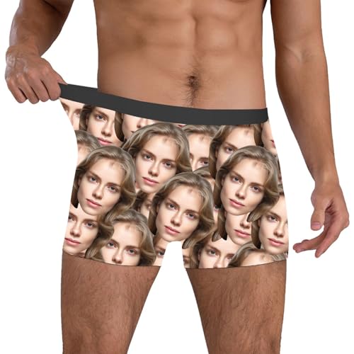 Personalized Boxers for Men, Custom Socks, Personalized Socks, Customized Boxers for Men Funny, Customized Gifts2