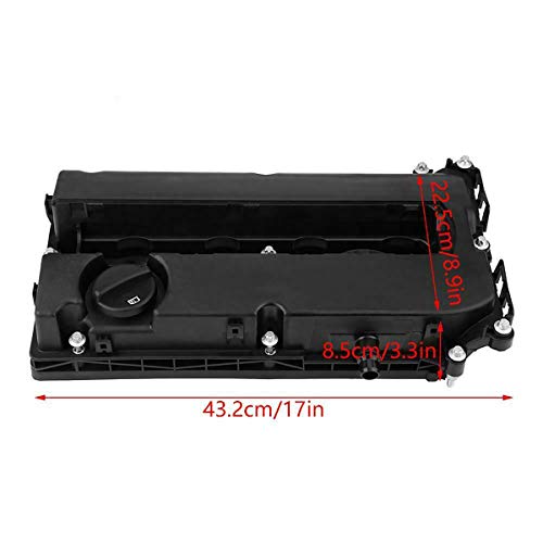 Ensun 55564395 Engine Valve Cover with Screw & Gasket for Chevy Aveo Cruze Sonic 1.8L Engine - Thumbnail 2