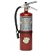 Buckeye 10914 ABC Multipurpose Dry Chemical Hand Held Fire Extinguisher with Aluminum Valve and Wall Hook, 5 lbs Agent Capacity, 3-3/8" Diameter x 7-1/4" Width x 16-3/8" Height