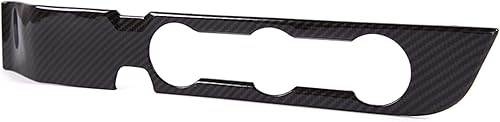Lcojicep Cubierta de panel de botón de aire acondicionado, accesorios de automóvil compatibles con Tacoma 2016-2020 (ajuste sin botón de arranque y