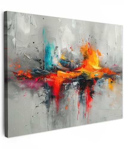 MuchoWow© Leinwandbild 80x60 cm Dekoration Wohnzimmer Bilder Pictures Wall...