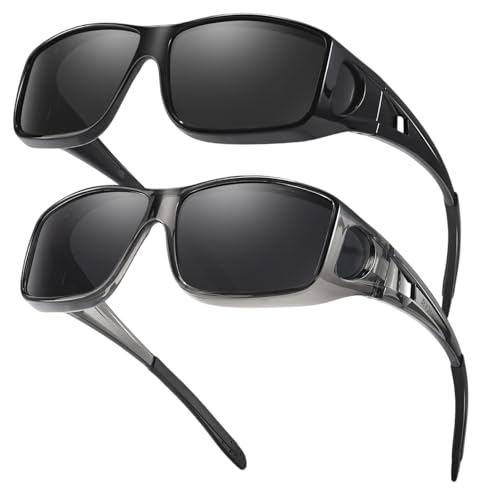 FIMILU Polarized Over Glasses Sunglasses for Women Men UV400 Protection