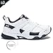 Avia Men's Avi-Verge Athletic and Workout Sneakers, White/True Navy, 12 X-Wide