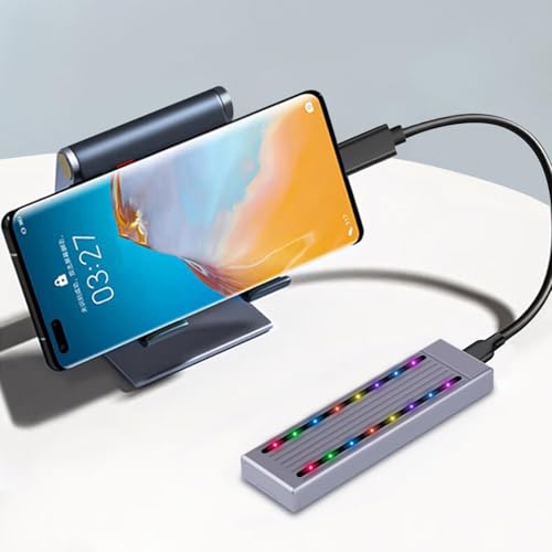 Caja Externa Tipo C para SSD M.2 NVMe PCIe USB 3.1 Gen2 miniatura 2