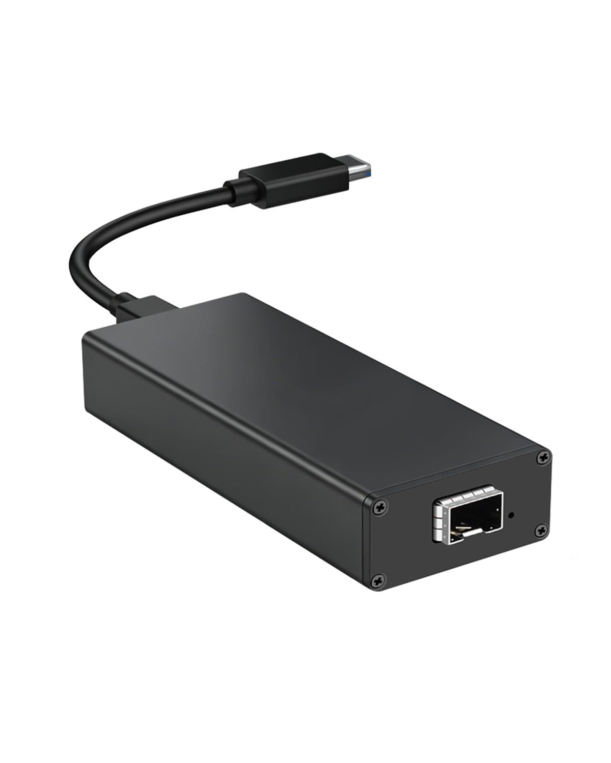 USB C to 10Gbps Fiber Network Adaptor, Type-C to SFP+ 10Gigabit Ethernet Adapter, Thunderbolt 3/4 with Intel JHL7440 & 82599EN, Built-in Cooling Fan, for MacBook, Laptop Converter-picture-21