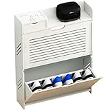 【Gabinete de puerta de entrada de alta calidad】 El organizador de estantes para zapatos está hecho de tablero sin pintura ecológico, resistente al desgaste, resistente a los arañazos, impermeable y a prueba de humedad, sin decoloración, fuerte capacidad de carga y duradero. El exterior utiliza el tradicional proceso de pulverización ecológico con mangos huecos. El hogar es simple y capaz, incluso las mujeres embarazadas y los niños pueden usarlo de manera segura, ¡no tiene que preocuparse!
