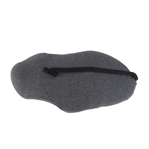 TOYANDONA Lumbar Support Kudde För Sovande Minne Skum Lumbar Stretch Kudde Midja Stöd Kudde För Nedre Ryggsmärtan Relief Sciatis C Nervsmärta Lättnad För Gravid Kvinna Rygg Sover Sida Sömna