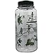 Nalgene 32 oz Wide Mouth Water Bottle | BPA-Free, Durable & Leak Proof- Geographical Bottle Design, East Coast Clear