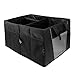 Car Trunk Organizer With Rope Handles,Compartment Board Foldable Great For Home,Car, SUV, Truck(Strong 1680D Polyester)-Grey(NEW Version)