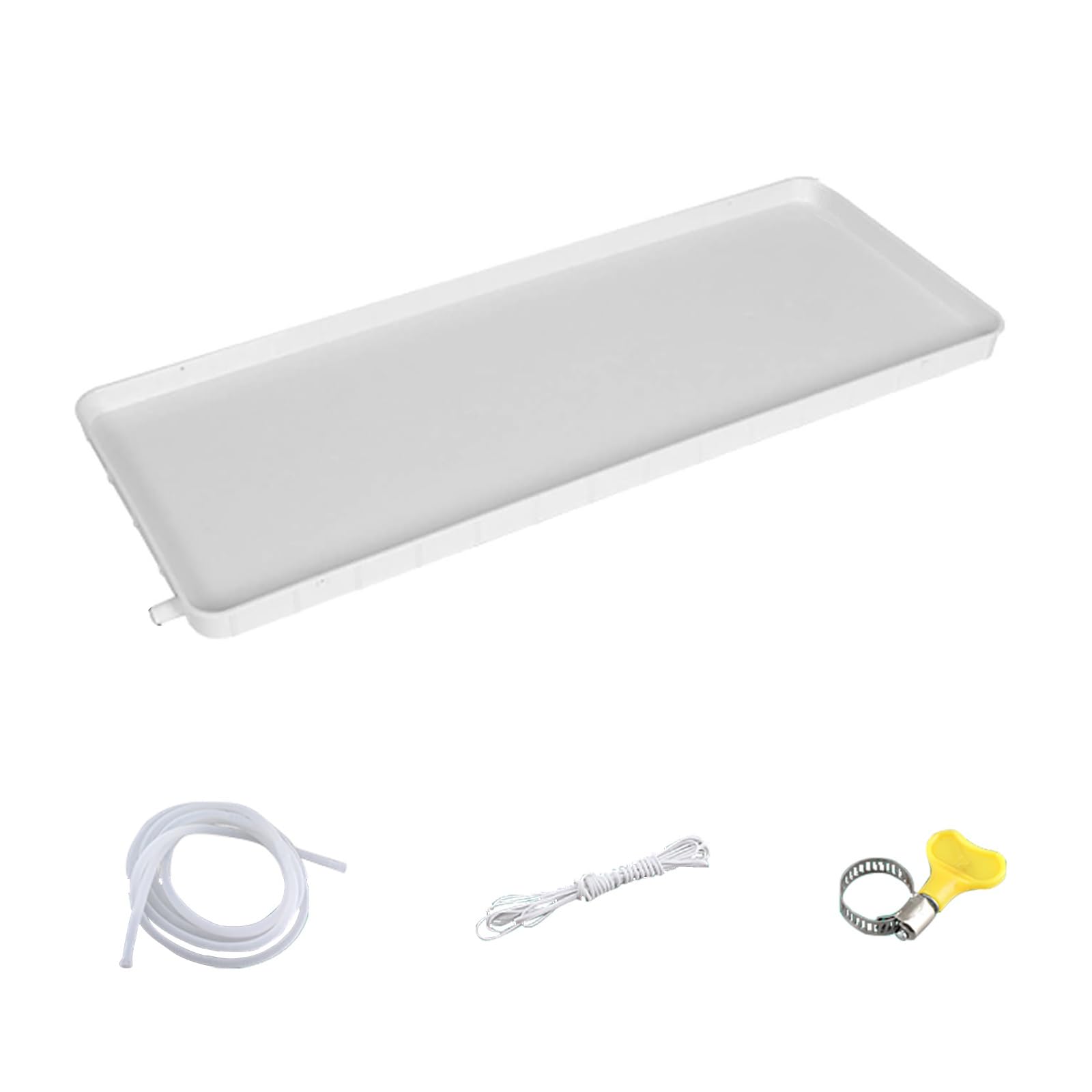 Vaschetta raccogligocce per condizionatori d'ariaVassoio raccogli condensa in plastica, Vassoio raccogli condensa, Vassoio raccogli condensa per Accessori AC Interni/Esterni (Tubo
