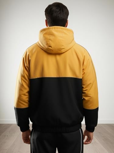 Image of CHKOKKO Sunscreen Jacket for Men Windcheater Hooded Zipper Sports Jacket | UV Protection | Sun Protective | Lightweight Water Resistant | Riding Biker | Outdoor Travel Gym Running