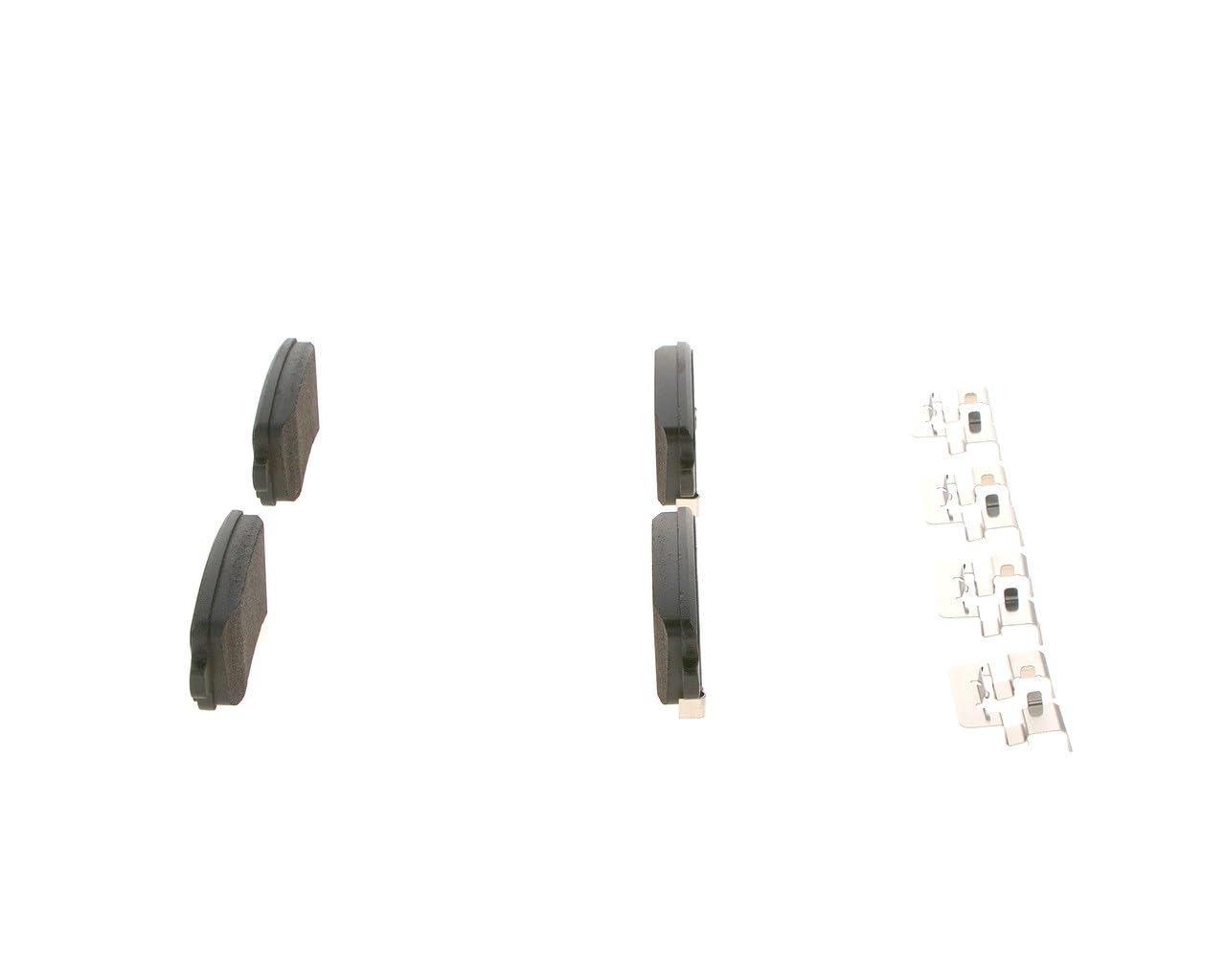 Bosch BP1190 Plaquettes de frein - Essieu arrière - certification ECE-R90 - 1 jeu de 4 plaquettes