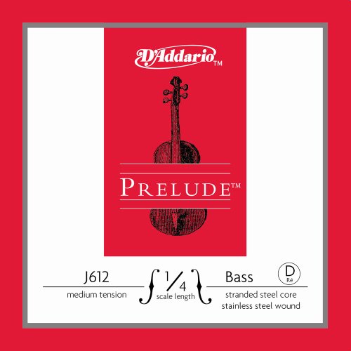 D'Addario Prelude Bass 10Blk D 1/4 M (J6121/4M-B10)