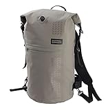 DOPPELGANGER(ドッペルギャンガー) ターポリンデイパック【キャンプツーリングに必要な防水・確実な固定・シートバッグ兼用】 容量20L バイク用 ターポリンバッグシリーズ 脱着式ショルダーベルト ロールトップ エアバルブ仕様 固定用Dカン DBT420 W30×L(D)28×H48cm