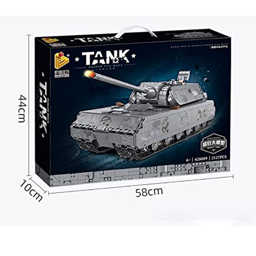 LTWAAXP Technik Modell Bausteine, Bausteine Panzer Bausatz 2127 Teile Modellbausatz Konstruktionsspielzeug… – Bild 7