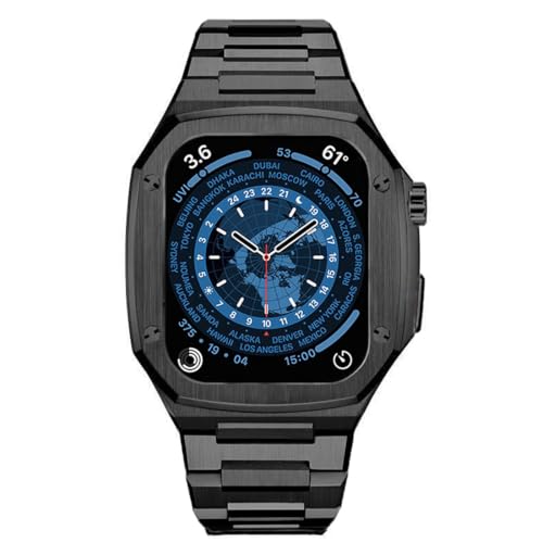 diosbras AbvEHb`p P[X for Apple Watchp oh Jo[ XeX P[X XeX xg 45mm ̌^ Series 9/SE/8/7/6/5/4/3/2/1ɑΉ(tubN/Xe/40mm)