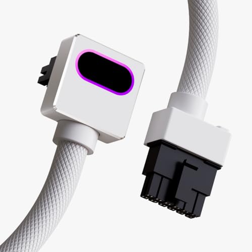 Câble 12VHPWR 16 broches coudé à 90° pour installer une RTX série 40 50 dans un boîtier compact