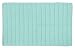 DII Oceanique Machine Washable 100% Cotton Woven Ribbed Luxury Spa Bath Rug, Soft & Absorbent, Place Near Vanity, Bath Tub or Shower, 17 x 24",  Mint