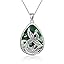 Phoenix Necklace Moss Agate