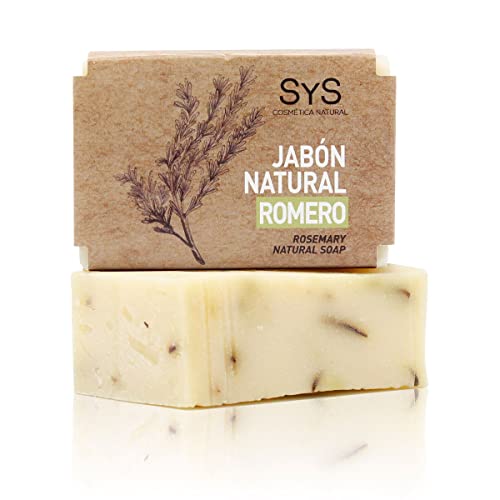 JABON NATURAL SYS 100g ROMERO. 100 % Vegano Natural con aceites esenciales Terapéuticos Cuidado articulaciones Repara e Hidrata Cara y Cuerpo. vegano Cover