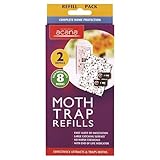 VR Angel - Recambios para estación de trampas para monitoreo de polillas, paquete de 2 unidades, de larga duración, con indicador de fin de vida útil