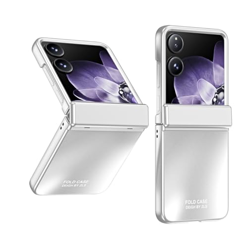 Coque Xiaomi Mix haut de gamme argentée avec finition métallique