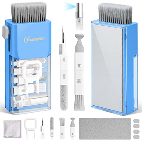 Laptop Screen Keyboard Cleaner Kit, Electronics Cleaning Tool For Ipad Iphone, Brush Tool For Tablet, Computer, Pc Monitor, Camera Lens With Patent Skyblue #TOP10
