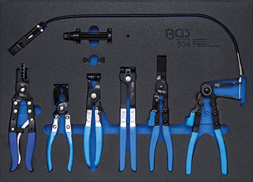 Preisvergleich Produktbild BGS 504 / Werkstattwageneinlage 3 / 3: Schlauchklemmenzangen-Satz