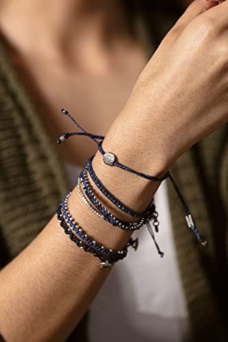 Wakami Earth Charm Bracelet | Handmade Women's Jewelry | Boho Bracelets for Women & Men | Trendy Beaded Bracelet Stack | Waterproof | Fair Trade | Braided3