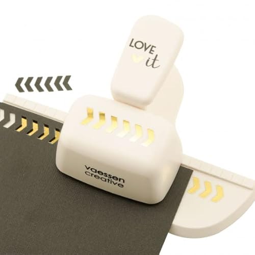 Vaessen Creative Love It Bordürenstanzer Chevron Medium Cover