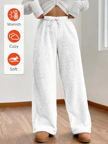 Image of KOTTY Women's Cozy Plush Fleece Lounge Pants - Ultra Soft Warm Relaxed Fit Comfort Wear