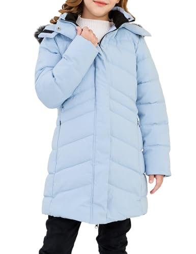 Yimoon Girl's Winter Water-Resistant Puffer Jacket