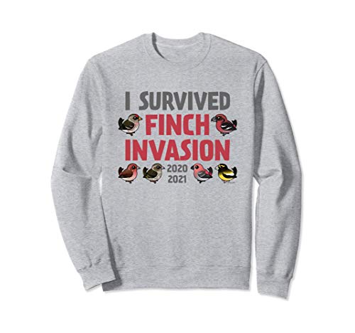 Birdorable I Survived the 2020-2021 Finch Invasion Sweatshirt