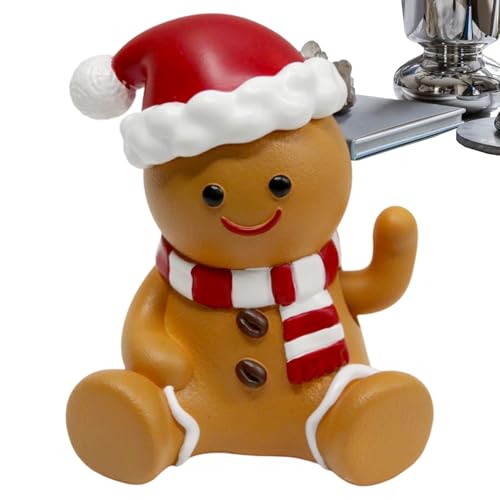 Genérico Figuras Navideñas Móviles, Decoraciones Santa Claus con Brazos Móviles, Estatuas Interactivas Muñeco de Nieve y Santa Claus para Estantería Escritorio Cocina Oficinas Invierno