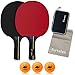 卓球 ラケット セット 2本 ネット ケース ボール 初心者 どこでも ペン シェイク ファミリー