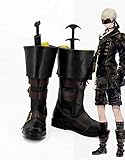 nier: automata yorha no.9 tipo s scarpe cosplay stivali per uomo adulto donna custom made 48 taglia maschile