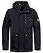Wantdo Men's Warm 3-in-1 Ski Jacket Interchange Winter Snow Coat Waterproof Windbreaker with Removable Puffer Liner