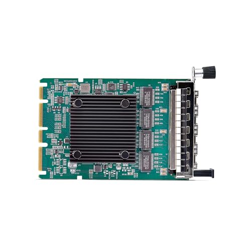StarTech 4-Port RJ45 Gigabit 3.0 Server Network Card con Intel I350, SFF 4C+/PCIe 3.0/PXE/VLAN, 3-Speed Ethernet NIC, OCP 3.0 miniatura 6
