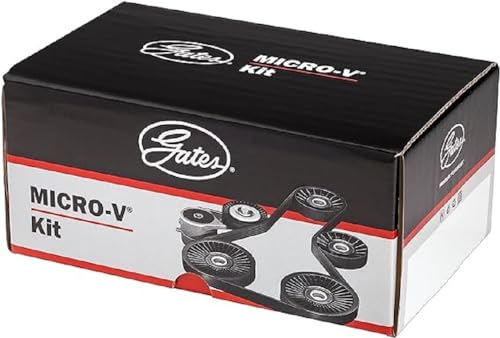 Kit Micro-V K015PK1885 GATES courroie galet tendeur enrouleur automobile