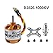 DYS D2826 2200KV/1400KV/1000KV/930KV Brushless Outrunner Motor 2-3S for Multicopter RC Aircraft Fixed-Wing UAV（D2826 1000KV）