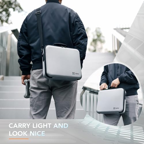 Lykus Spartan MM400 Tasche/Koffer/Case/Bag/Tragetasche für DJI Mini 4 Pro/Mini 3/Mini 3 Pro, Passend für bis zu 7 Akkus und RC-Lanyard[NUR Tasch