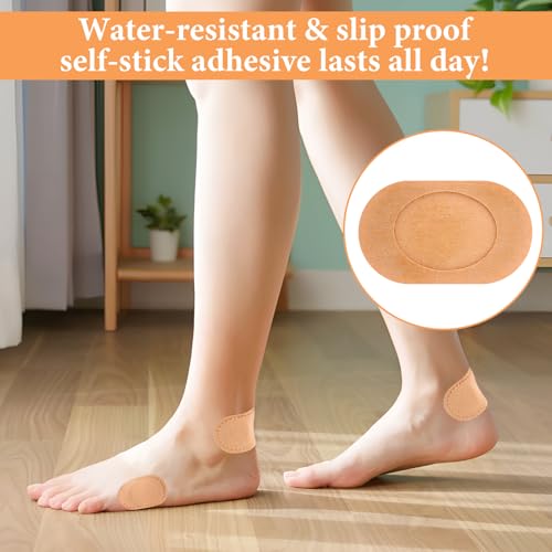 Image of 18 Pcs Bunion Cushions Pads, Self-Adhesive Protector Patches Bunion Pain Relief Pads to Wear with Shoes Foot Callus Patches Foot Blister Pads Guards Protect Feet for Men and Women