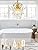 SMGFUNE 3-Light Gold Chandelier for Dining Room, Modern Crystal Chandelier for Entryway, Small Chandelier for Hallway Foyer Kitchen Island Closet Bathroom